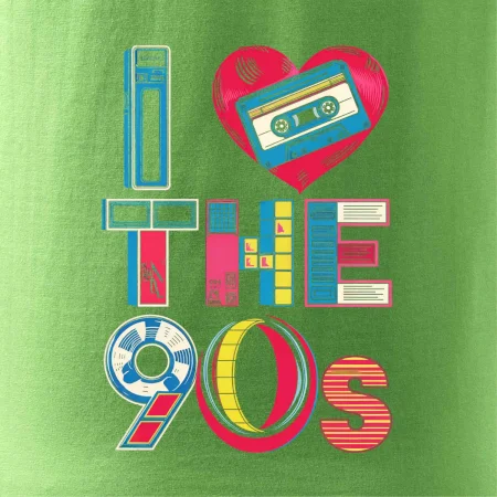 Aj love 90s - srdce a kazeta