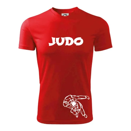 Judo nápis + postavy