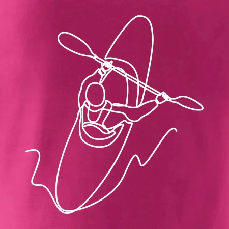 Kajak zhora jedným ťahom