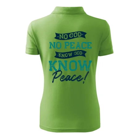 No God no peace, know God know peace