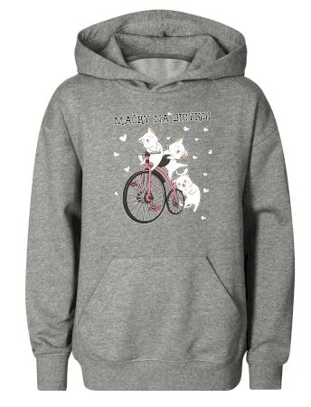 Mačky na bicykli