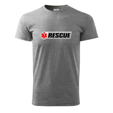 Záchranár rescue kríž červený