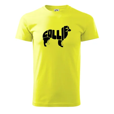 Border kólia písmo v tele