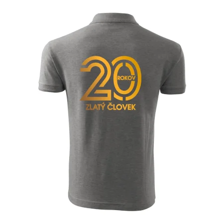 20 rokov zlatý človek