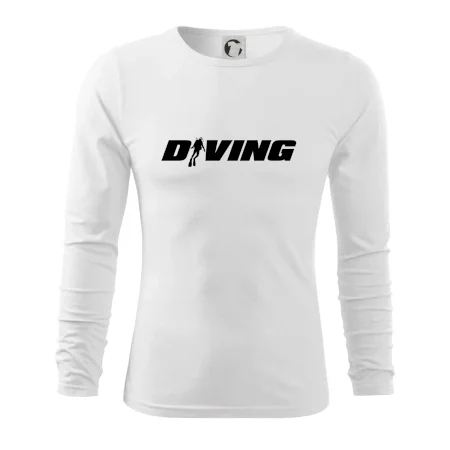 Diving nápis potápač