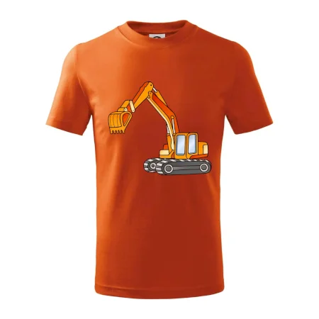 Bager bez nápisu oranžový