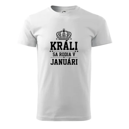 Králi sa rodia v januáry