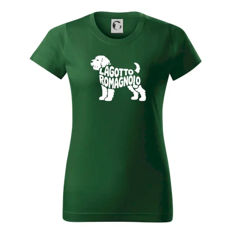 Lagotto romagnolo nápis v tele