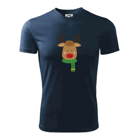 Jeleň so šálom