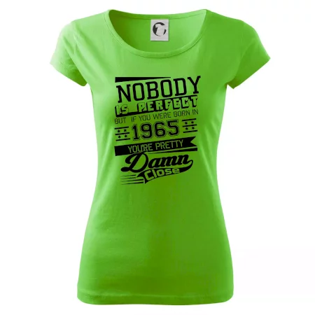 Nobody is perfect - 1965