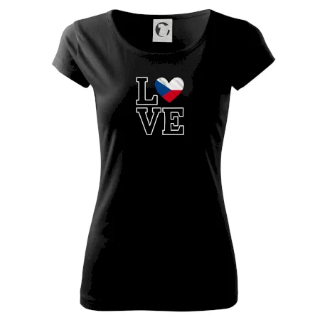 Love Česká vlajka