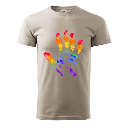 LGBT hand print