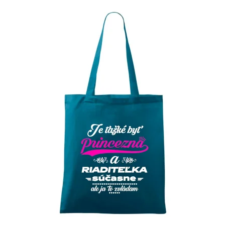 Je ťažké byť princezná riaditeľka
