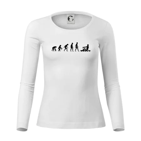 Evolúcia veslovanie 1 človek