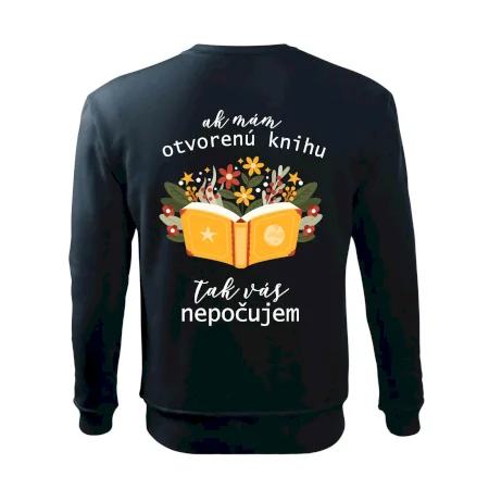 Ak mám otvorenú knihu, tak vás nepočujem