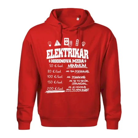 Hodinová mzda elektrikár
