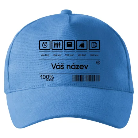 Čárový kód - Vlastní text
