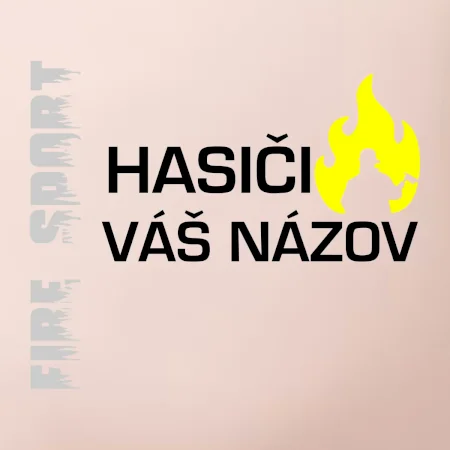 Hasiči - Váš názov - FLUO + Reflexná potlač