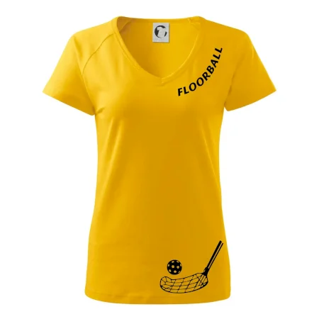 Floorball nápis šikmo