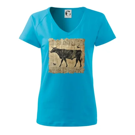 Egyptské hieroglyfy krava