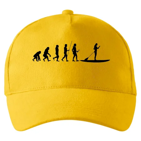 Evoluce paddleboard žena