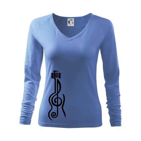 Husľový kľúč gitara