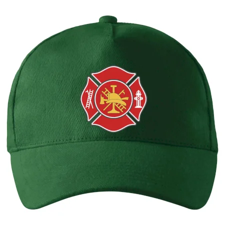 Fire department logo červené