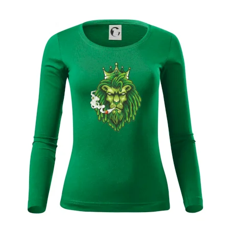 Zhulený lev zelený