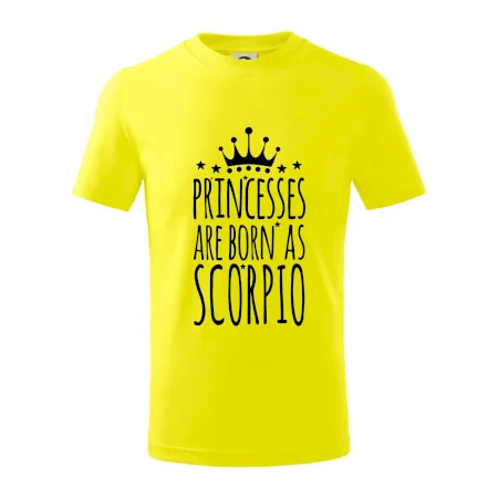 Princesses are as born as Scorpio - Škorpión