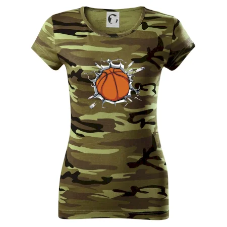 Basketbal lopta v triku
