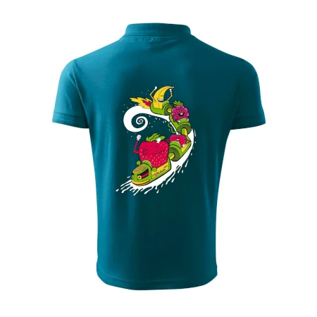 Milkshake vlak kreslený