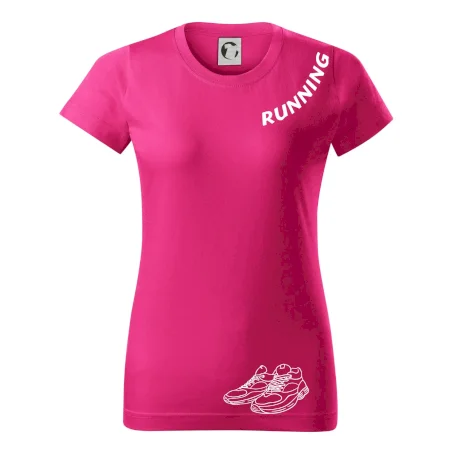 Running nápis šikmo