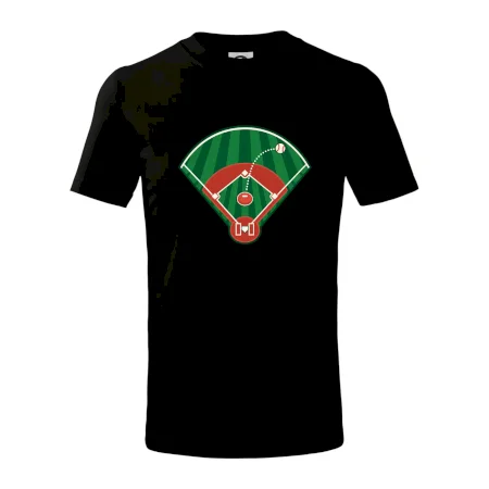 Baseballové hřiště z ptačí perspektivy