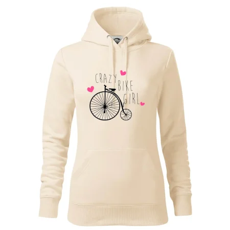 Crazy bike girl