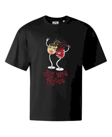 Best wine friends dancing (Pecka design)