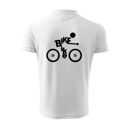 Bike nápis postava