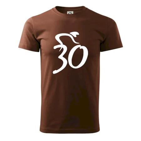 Cyklista oslavuje tridsiatku (30)