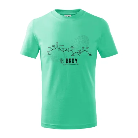 Profil kopců - Brdy