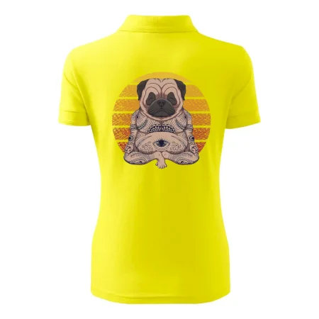 Yoga meditace - pug
