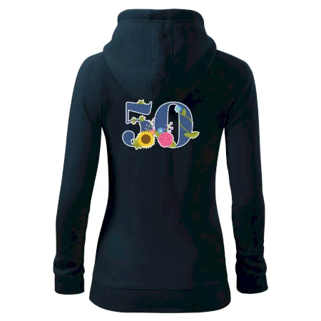 Kvetinové číslo kreslené - 50