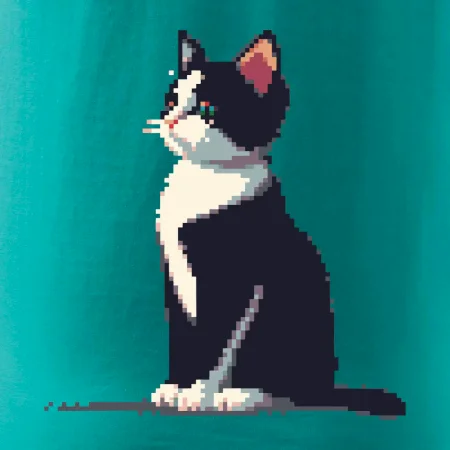 Mourovatá mačka pixel