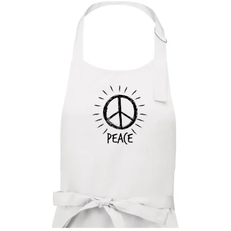 Peace symbol čiernobiely