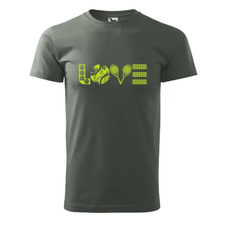 Tenis love nápis