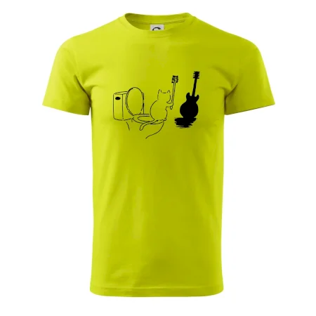 Mačka a gitara WC