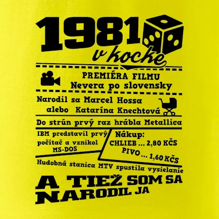 1981 v kocke