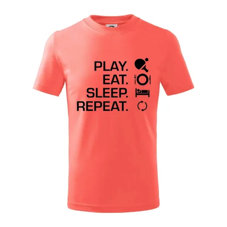 Stolný tenis - eat sleep