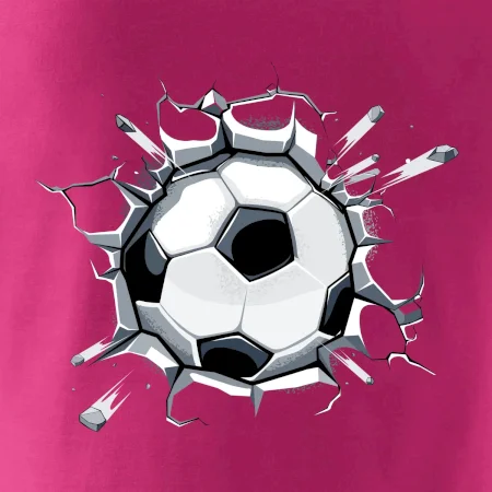 Futbalová lopta v triku