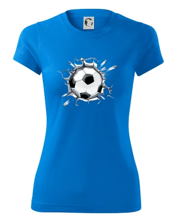 Futbalová lopta v triku