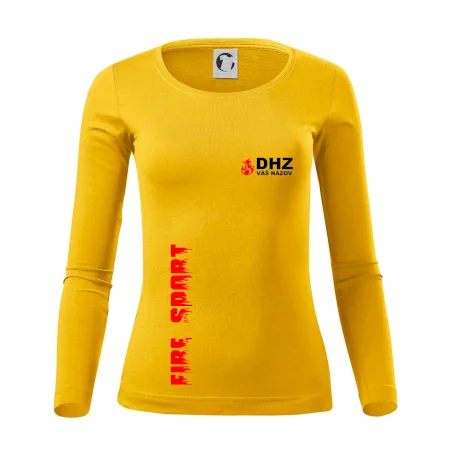 DHZ (oheň, firesport, názov sboru - vlastný nápis)