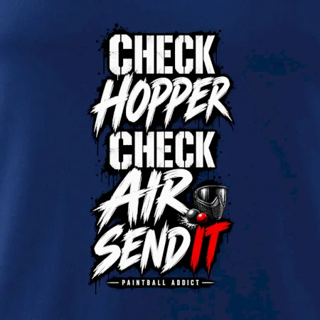 Kontrola zásobníka – Check Hopper Air paintball